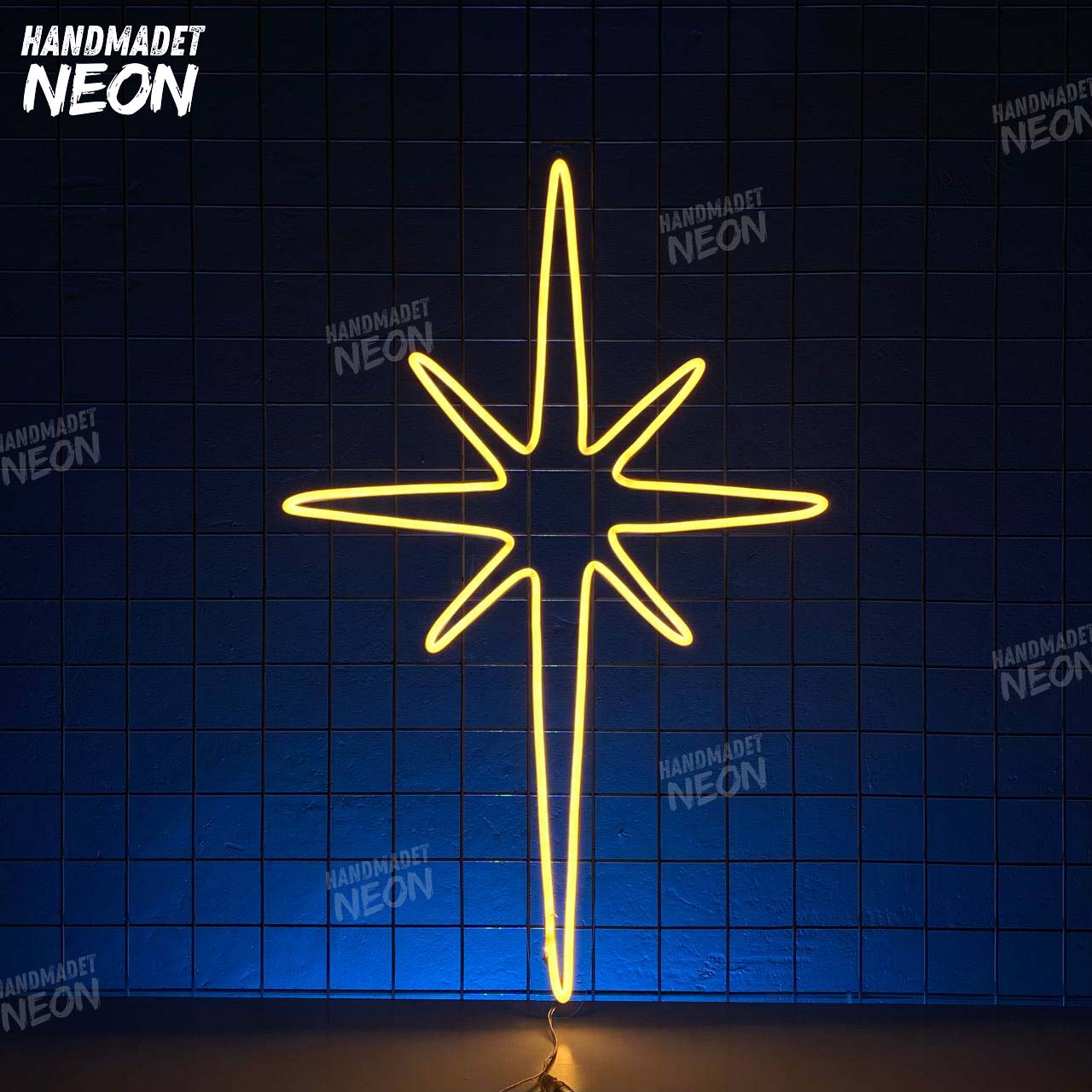 Christmas Star Neon Sign